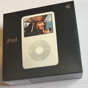 Factory Sealed Apple iPod 5th Gen 30GB White A1136 2005 Video Pirates Promo